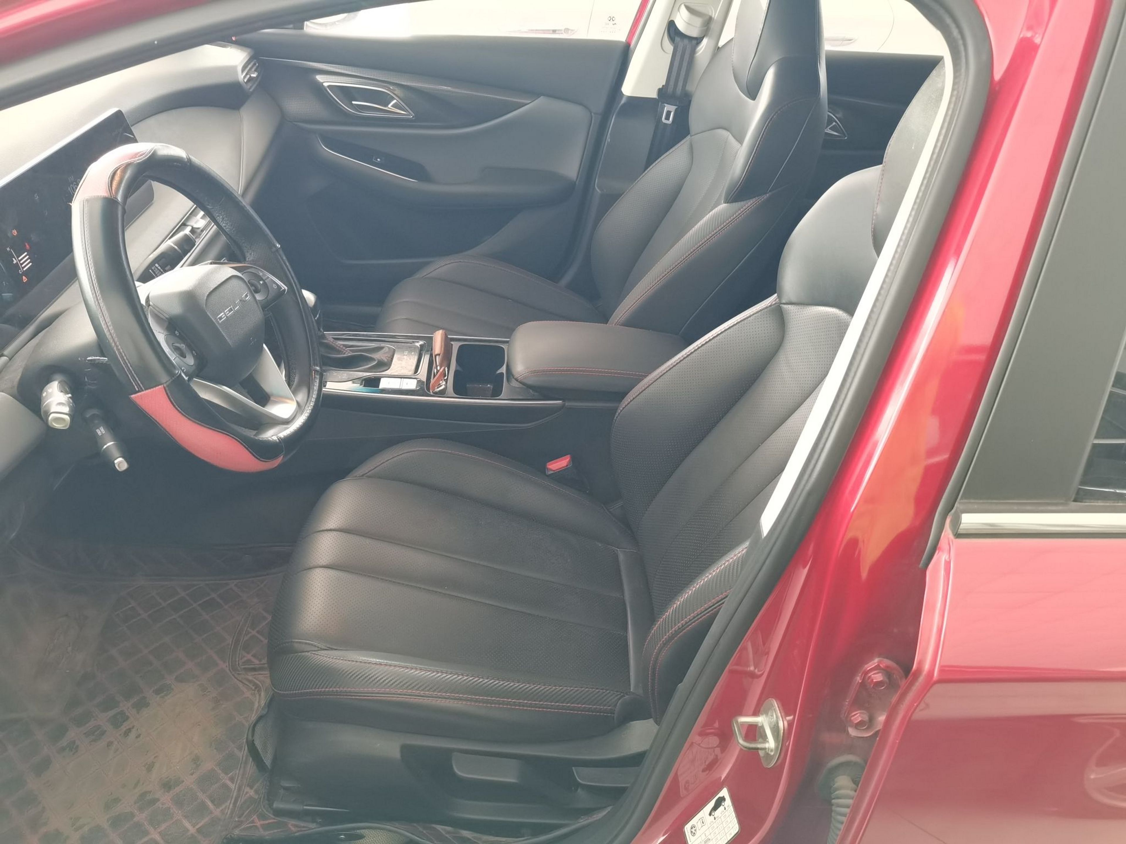 Avant de la voiture