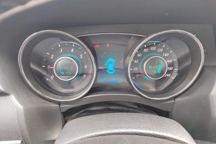 Used BAIC Senova D50 2015 1.5L Manual Comfort Value Navigation Edition Instrument Cluster