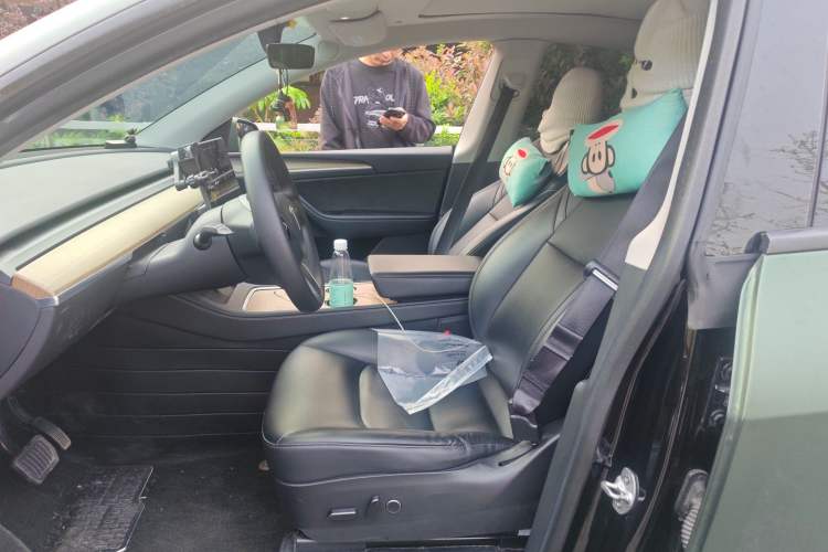 Used Tesla Model Y 2022 Long-Range All-Wheel-Drive Version Left Front Seat