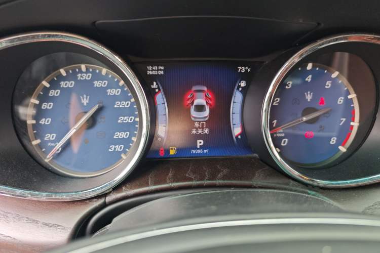 Used Maserati President 2013 3.0T Standard Model Instrument Cluster