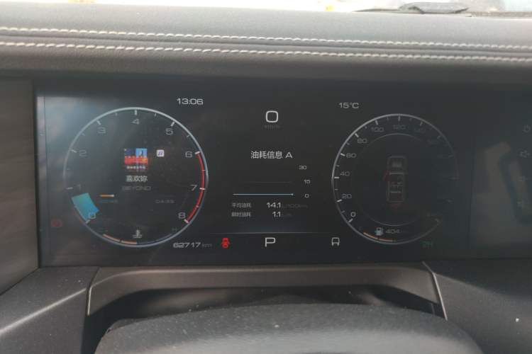 Used Tank 300 2021 Off-Road Edition 2.0T Conqueror Odometer Close Up