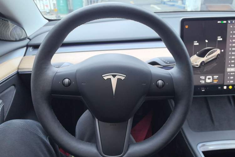 Used Tesla Model 3 2022 Rear-Wheel-Drive Version Steering Wheel