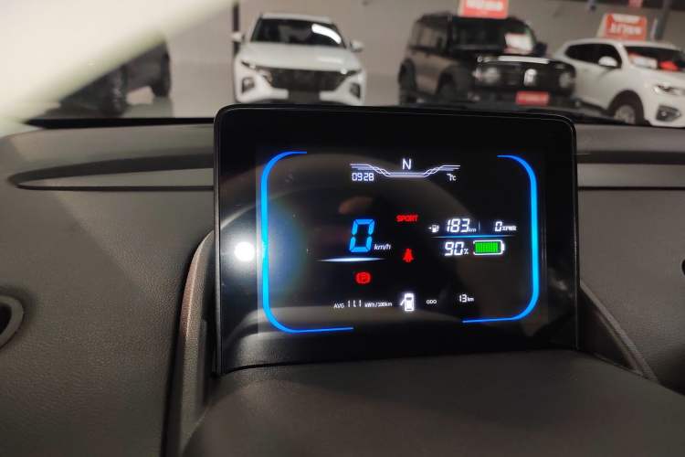 Used CHANGAN NEVO Lumin 2026 Model Treasure Edition 205km Passionate Beige Ningde Instrument Cluster