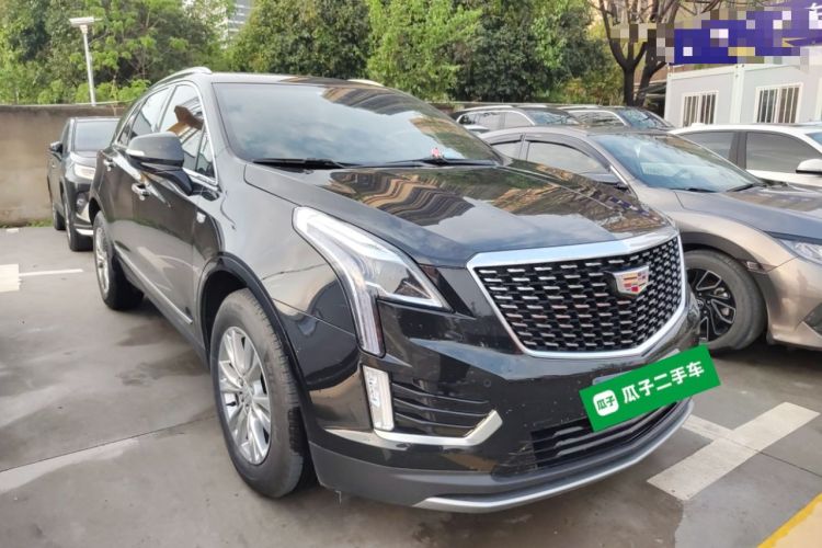 Used Cadillac XT5 2021 2.0T Two-Wheel Drive Luxury Version Front Right 45 Deg