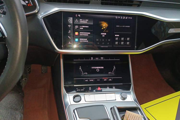 Used Audi A6L 2023 40 TFSI Luxury Dynamic Model Audio And AC Panel