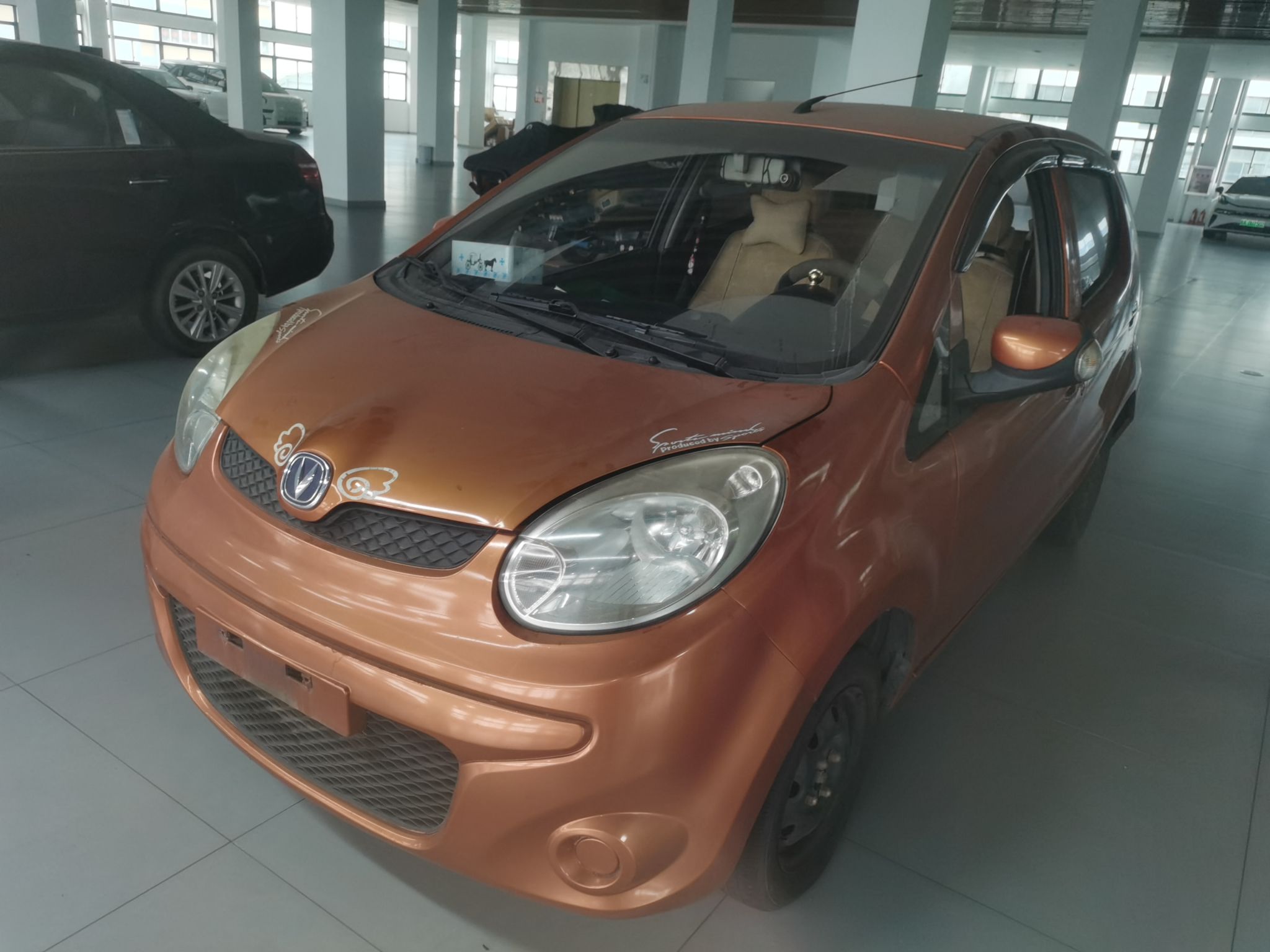 تحت مقدمة السيارة