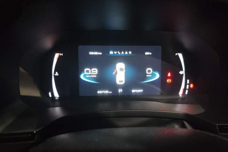 Used Haval F7x 2019 1.5T Two-Wheel Drive Smart & Trendy Edition Instrument Cluster