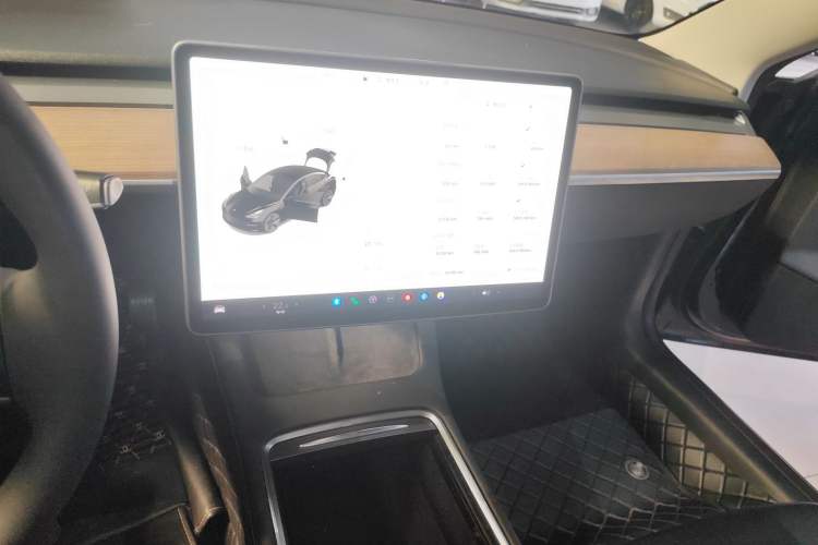 Used Tesla Model 3 2022 Rear-Wheel-Drive Version Audio And AC Panel