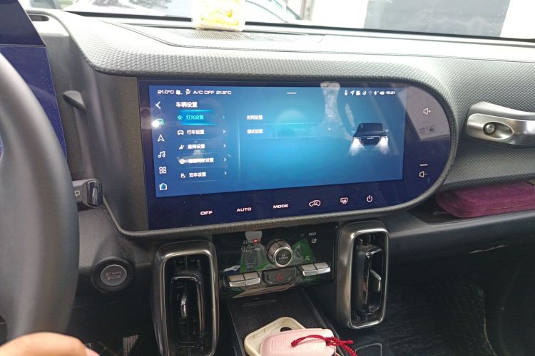 Used Haval DARGO 2022 1.5T DCT Two-Wheel Drive Border Collie Edition Audio And AC Panel