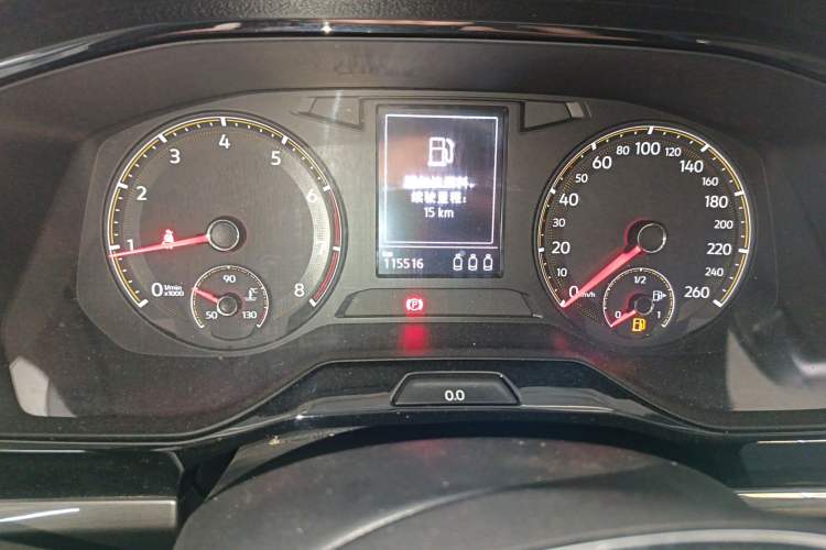 Used Volkswagen Bora 2019 Revised Version 1.5L Automatic Comfort Edition China VI Standard Odometer Close Up