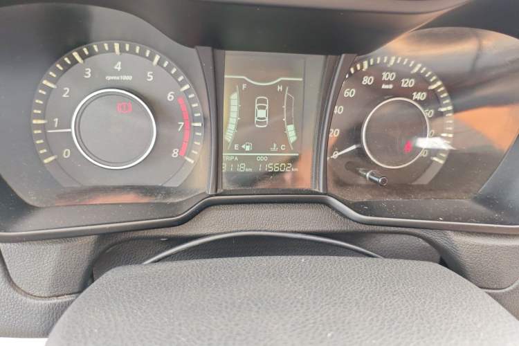 Used HYOSOW H3 2016 H3F 1.5L Manual Prestige Edition Odometer Close Up