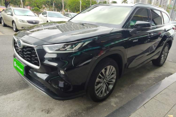 Used Toyota Highlander 2022 Dual-Engine 2.5L Four-Wheel Drive Prestige Version 7 Seats