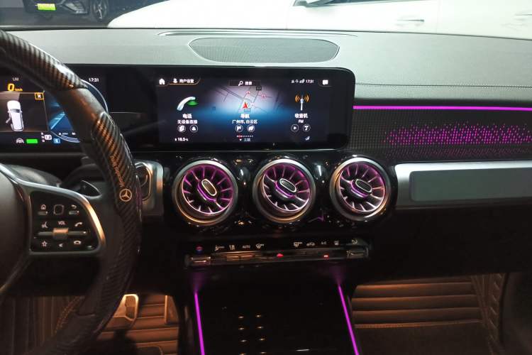 Used Mercedes-Benz EQB 2022 EQB 260 Audio And AC Panel