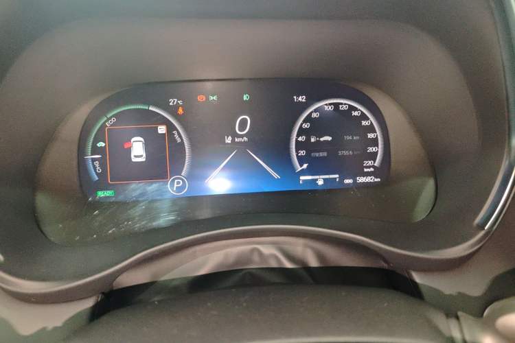 Used Toyota Crown Kluger 2021 2.5L HEV Four-Wheel Drive Premium Edition Instrument Cluster