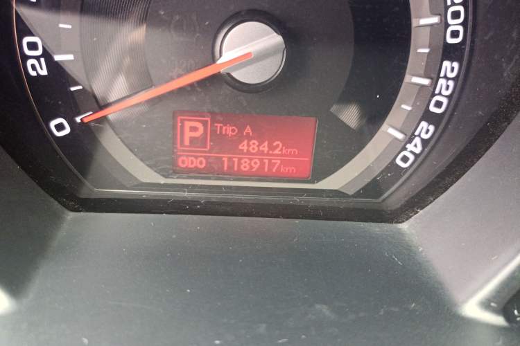 Used Kia Sportage R 2012 2.0L Automatic Two-Wheel Drive GL Trim Odometer Close Up