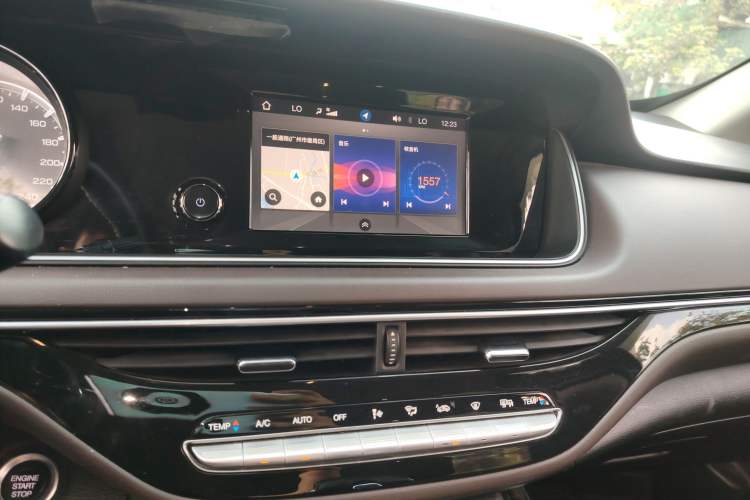 Used GAC Trumpchi M6 2021 270T DCT Luxury Edition (6-seater) Audio And AC Panel