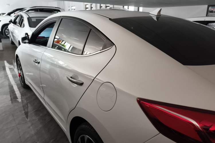 Used Hyundai Elantra (6th Generation / Lingdong) 2020 1.4T Dual-Clutch Xuan Dong · Dynamic Version Rear Left 45 Deg