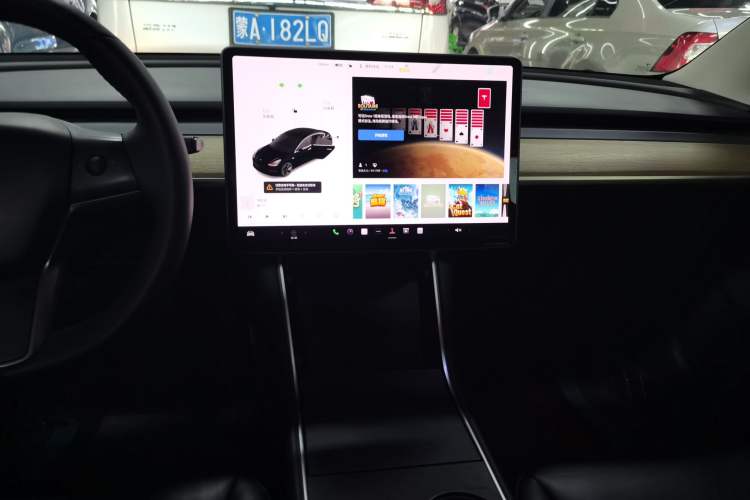 Used Tesla Model 3 2020 Standard Range Rear-Wheel Drive Upgraded Version Audio And AC Panel
