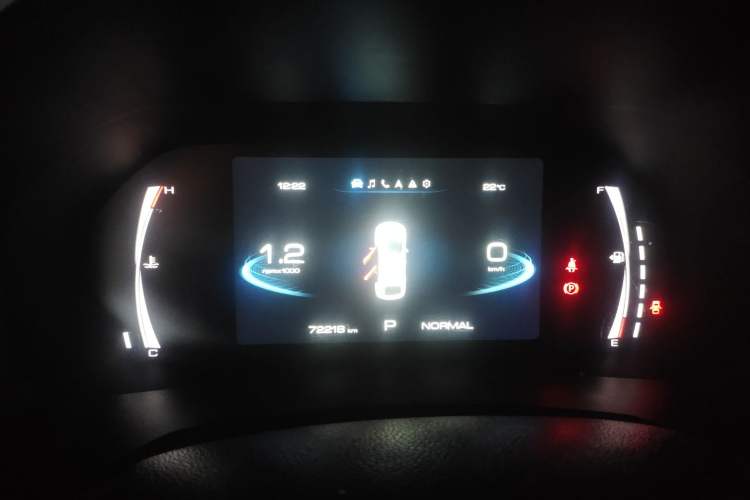 Used Haval F7x 2019 1.5T Two-Wheel Drive Smart & Trendy Edition Instrument Cluster