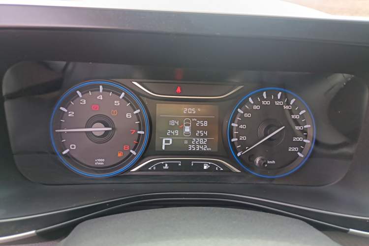 Used GAC Trumpchi GS3 2021 POWER 270T Automatic Dynamic Edition Instrument Cluster