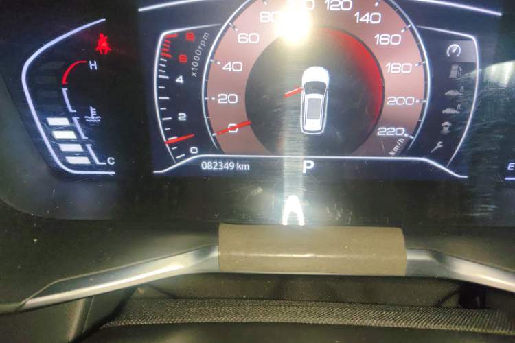 Used Dongfeng Aeolus Yixuan GS 2020 230T Automatic Yueyu Version Odometer Close Up
