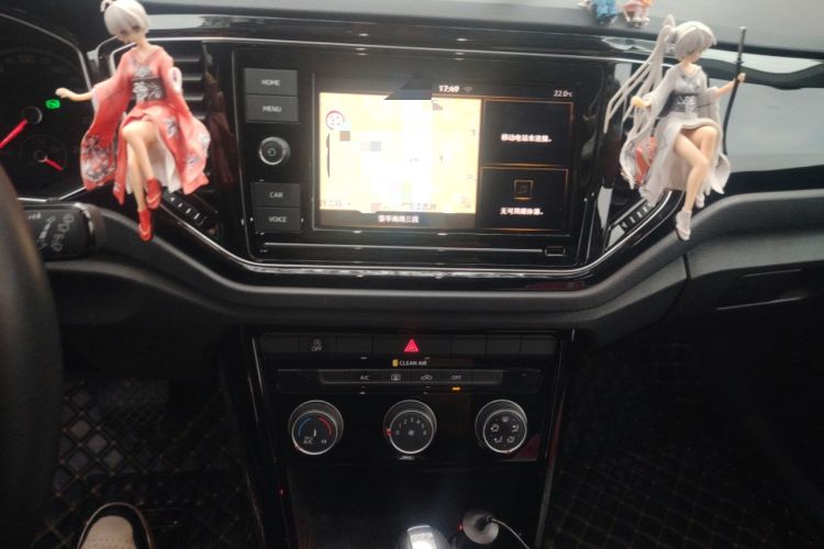 Used Volkswagen T-ROC 2019 280TSI DSG Two-Wheel Drive Comfort Version China VI Standard Audio And AC Panel