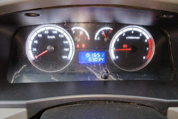 Used Foton Scenic G9 2020 2.4L Commercial Version Long Wheelbase High-Roof 9-Seater Business Vehicle China VI Emission Standard Model 4K22D4M Instrument Cluster