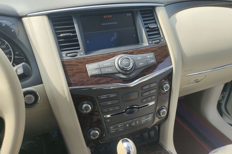 Used Nissan Patrol 2019 Y62 4.0L SE OPT with 18-inch Wheels – Middle East Audio And AC Panel