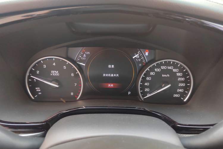 Used Cadillac XT5 2018 28T Four-Wheel Drive Luxury Model Instrument Cluster