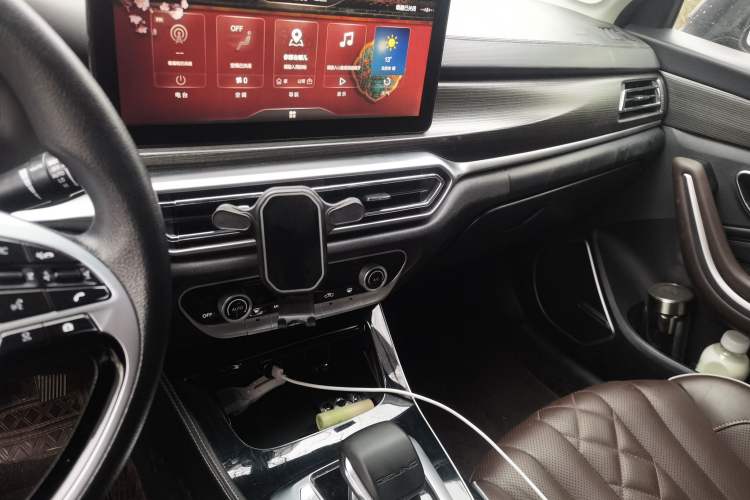 Used BAIC Beijing EU7 2022 Eolus Edition Audio And AC Panel