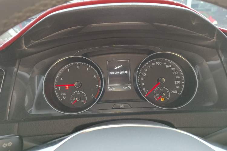 Used Volkswagen Golf 2018 1.6L Automatic Comfort Model Instrument Cluster