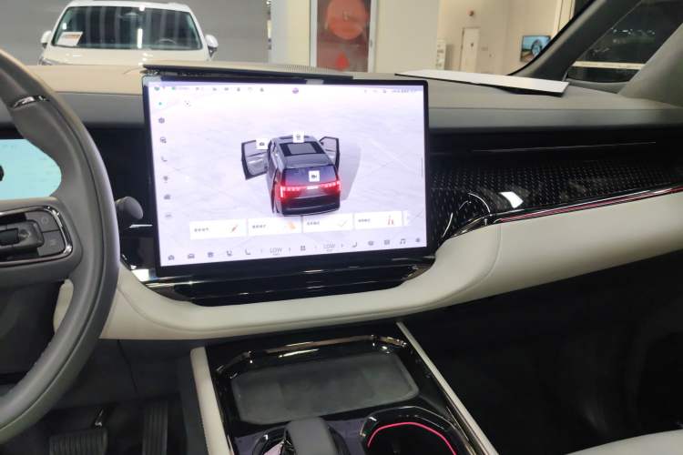 Used Zeekr 009 2024 Six-Seat Executive Version 4WD 108 kWh Audio And AC Panel