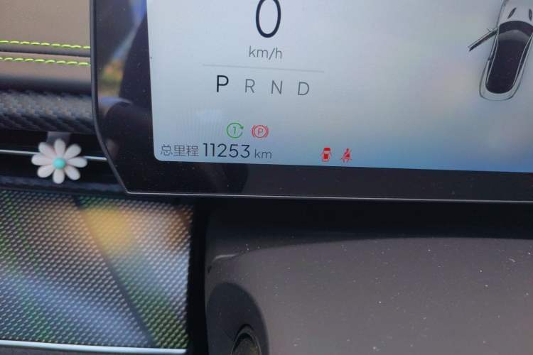 Used NETA GT 2023 560 Odometer Close Up