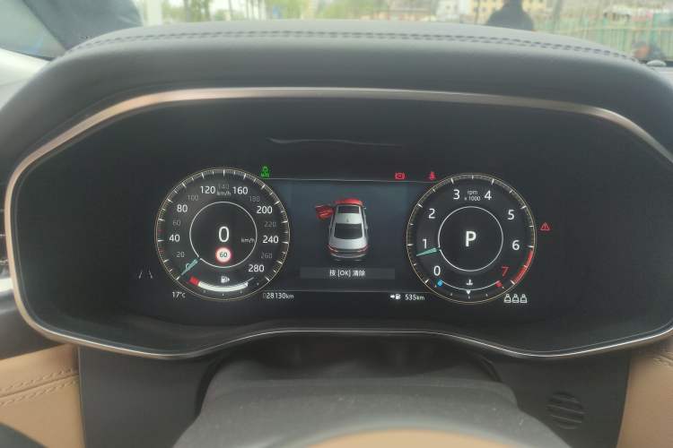 Used Jaguar XFL 2022 XFL 2.0T P250 Two-Wheel-Drive Prestige Luxury Edition Instrument Cluster