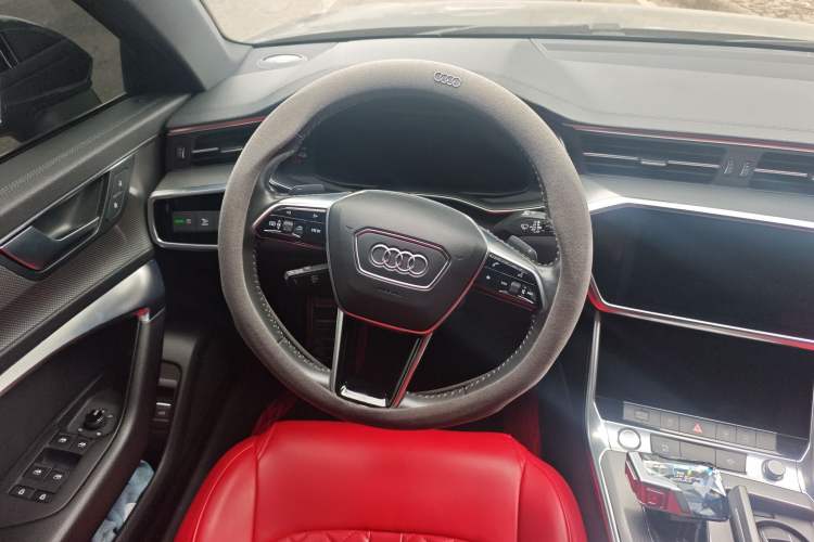 Used Audi A6L New Energy 2020 55 TFSI e quattro Steering Wheel