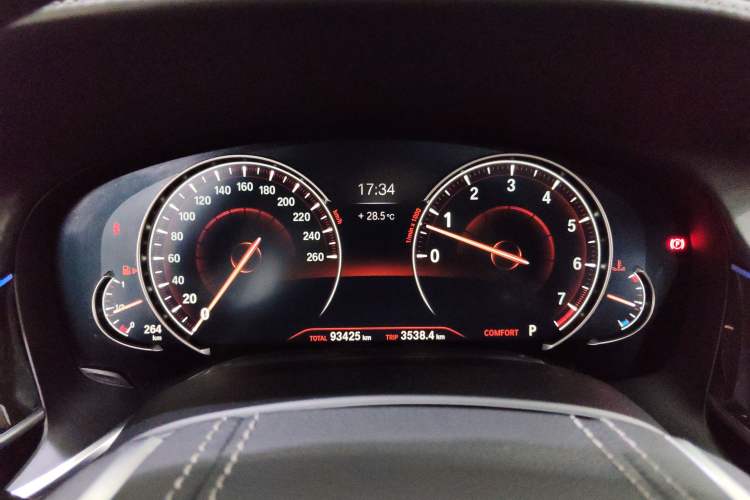 Used BMW 7 Series 2016 740Li Luxury Edition Instrument Cluster