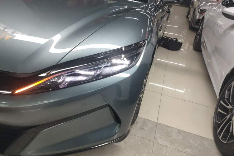 Used BYD Han L 2025 DM-p Four-Wheel-Drive LiDAR Flagship Model Left Front Headlight
