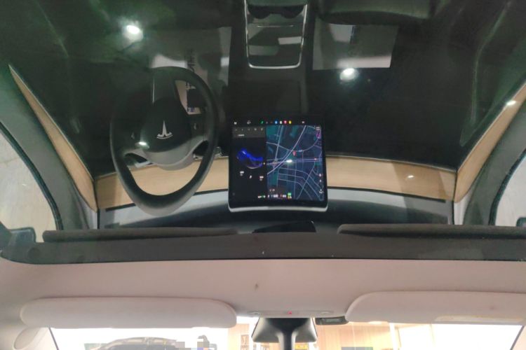 Used Tesla Model Y 2021 Long-Range All-Wheel-Drive Version 3D7 Headliner