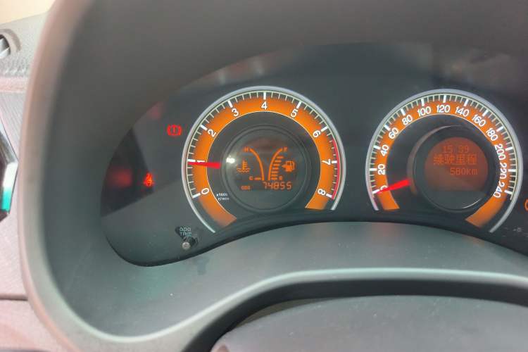 Used BYD F3 2020 1.5L Manual Value Edition Odometer Close Up