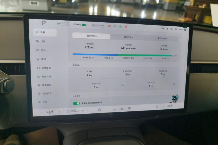 Used XPeng MONA M03 2025 600 with Ultra-Long Range Max Instrument Cluster