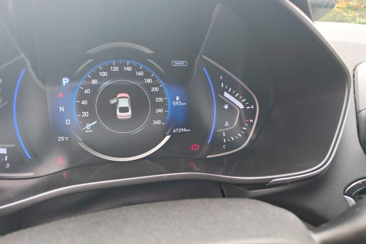 Used Hyundai Lafesta 2021 280TGDi GLX Elite Edition Odometer Close Up