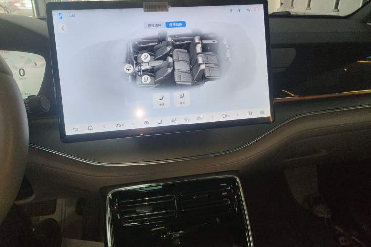 Used BYD Tang New Energy 2024 DM-i Glory Edition 112KM Prestige Model Audio And AC Panel