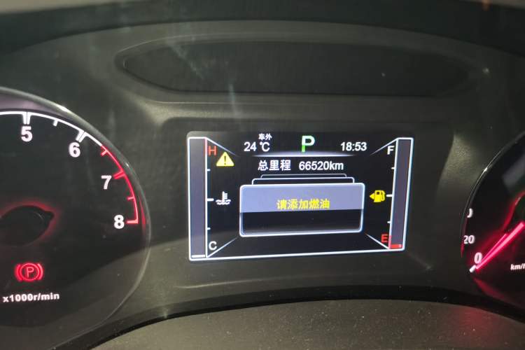 Used BYD Song 2016 Gaishi Edition 1.5TID Automatic Luxury Model Odometer Close Up