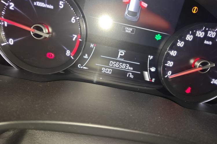 Used Honda Avancier 2017 370TURBO Four-Wheel Drive Prestige Edition Odometer Close Up