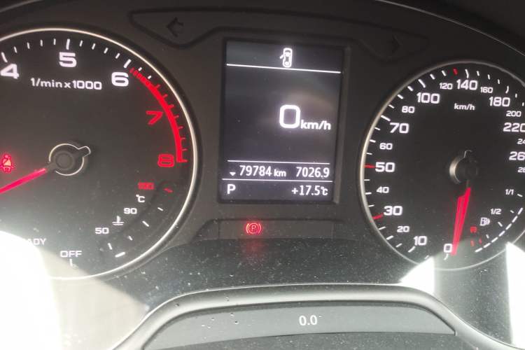 Used Audi A3 2018 30th Anniversary Edition Sportback 35 TFSI Ambition Model Odometer Close Up