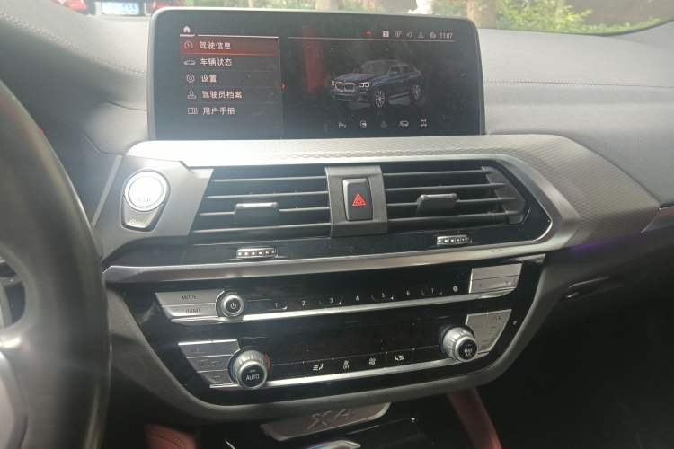 Used BMW X4 2021 Restyled xDrive 25i M Sport Night Edition Package Audio And AC Panel