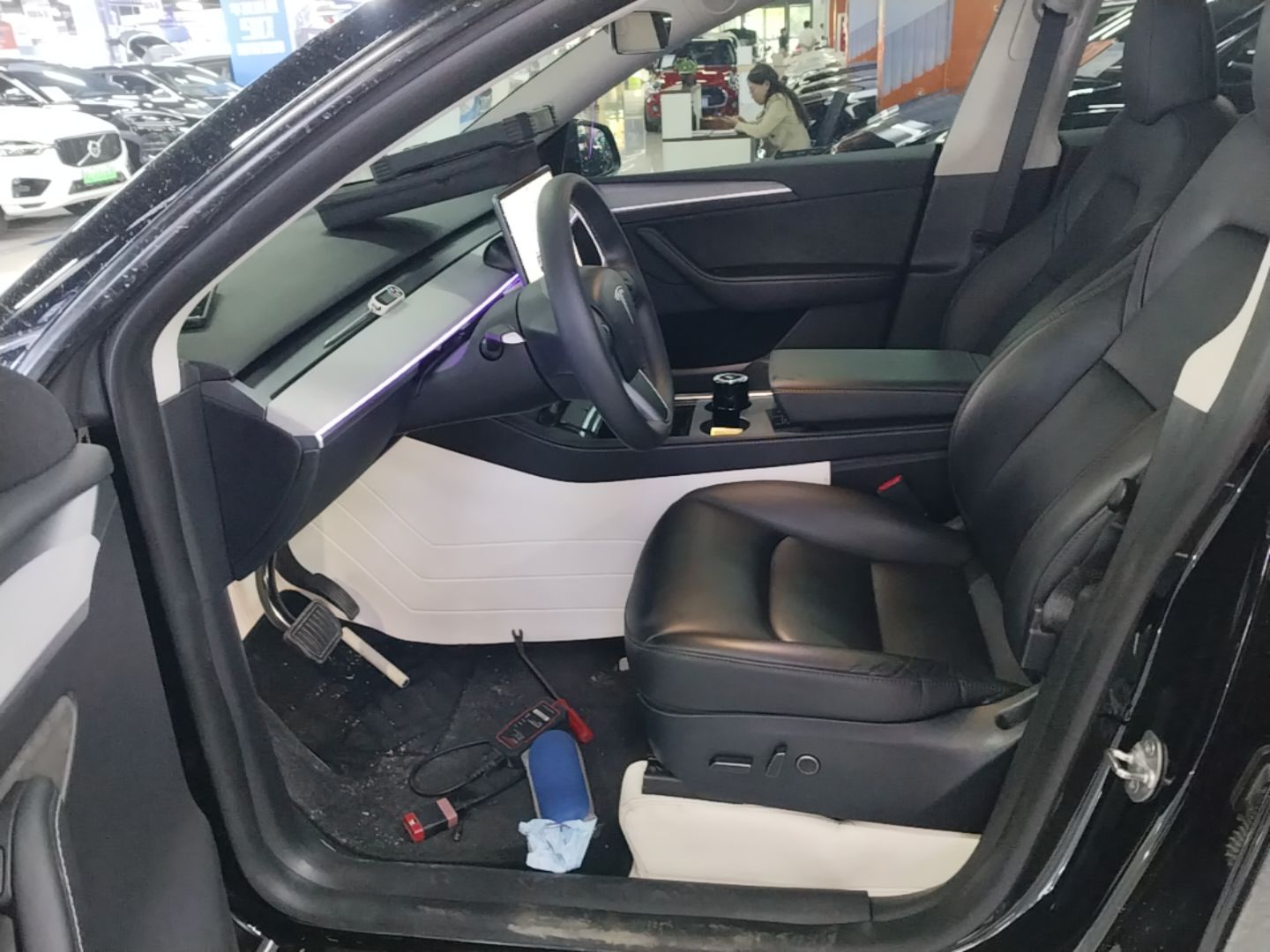 Avant de la voiture