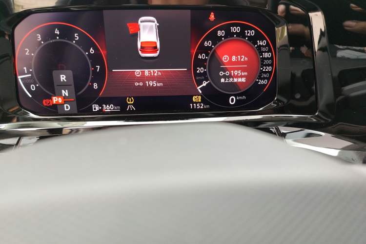 Used Volkswagen Talagon 2024 380TSI Four-Wheel Drive Luxury Jiajing Pro Shared-Experience Version 6 Seats Odometer Close Up