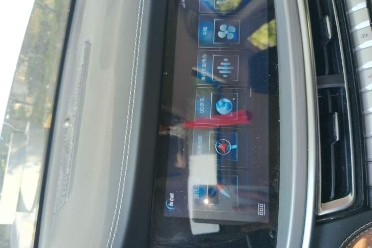 Used CHANGAN CS85 COUPE 2019 2.0T Automatic Version China V Standard Audio And AC Panel