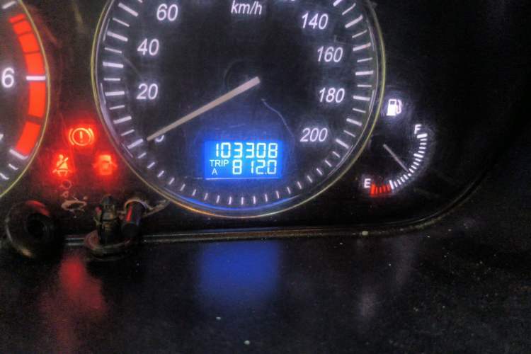 Used BAIC Weiwang M20 2014 1.5L practical type BJ415A Odometer Close Up